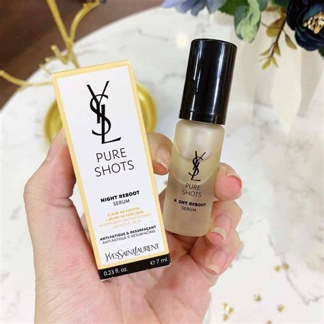 review serum ysl|YSL pure shots night serum.